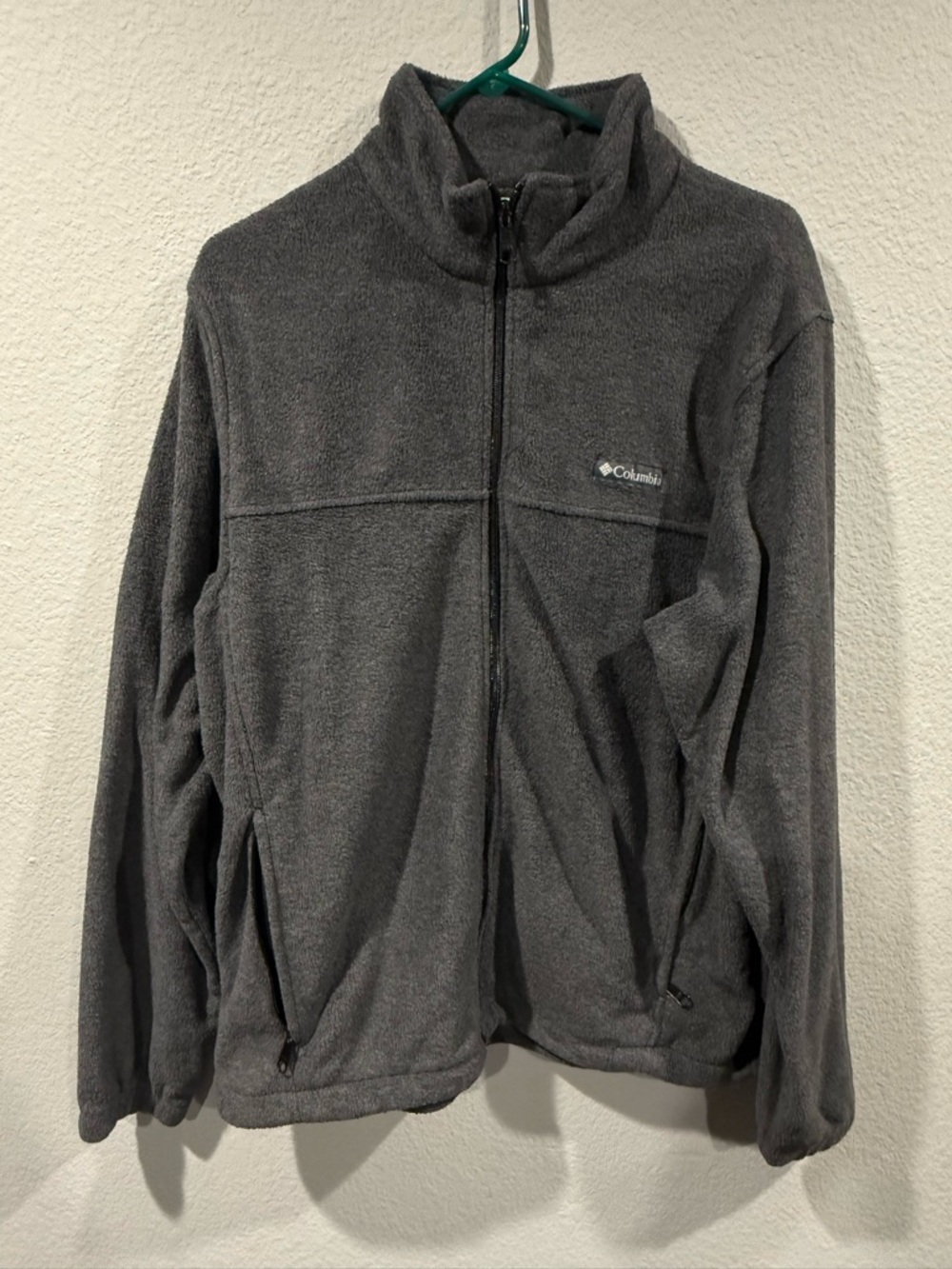 Columbia Dark Gray Full-Zip Fleece Jacket